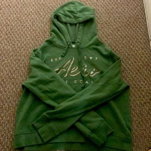 Green Aeropostale hoodie